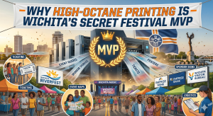Read more about the article Riverfest 2026: Why High-Octane Printing is Wichita’s Secret Festival MVP